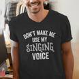 Singing Voice Singer Choir Chorus Music Teacher For Men Women Girls Kids Men's V-Neck T-Shirt, funny gift