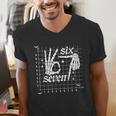 Six Seven Coordinate 67 Skeleton Math Teacher 67 Men's V-Neck T-Shirt, funny gift Six Seven Coordinate 67 Skeleton Math Teacher 67 Men's V-Neck T-Shirt, funny gift