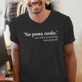 Spanglish Mexican Spanish Teacher Bilingual Spanglish Men's V-Neck T-Shirt, funny gift