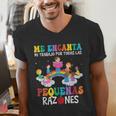 Spanish Teacher Bilingual Teacher Maestra Maestras Men's V-Neck T-Shirt, funny gift