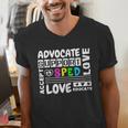 Special Education Advocate Love Support SPED Teacher Men's V-Neck T-Shirt, funny gift Special Education Advocate Love Support SPED Teacher Men's V-Neck T-Shirt, funny gift