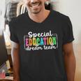Special Education Dream Team Back To School SPED Teacher Men's V-Neck T-Shirt, funny gift Special Education Dream Team Back To School SPED Teacher Men's V-Neck T-Shirt, funny gift