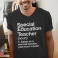 Special Education Teacher Definition Back To School Men's V-Neck T-Shirt, funny gift Special Education Teacher Definition Back To School Men's V-Neck T-Shirt, funny gift