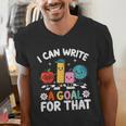 Special Education i Can Write a Goal For That Sped Teacher Men's V-Neck T-Shirt, funny gift Special Education i Can Write a Goal For That Sped Teacher Men's V-Neck T-Shirt, funny gift
