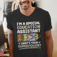 Special Educational Assistant And Sped Teacher Men's V-Neck T-Shirt, funny gift Special Educational Assistant And Sped Teacher Men's V-Neck T-Shirt, funny gift