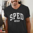 SPED Crew SPED Teacher Back To School For Women Men Men's V-Neck T-Shirt, funny gift SPED Crew SPED Teacher Back To School For Women Men Men's V-Neck T-Shirt, funny gift