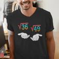 Square Root 36 49 Meme 67 Ice Cream Drip Math Teacher Tee Men's V-Neck T-Shirt, funny gift Square Root 36 49 Meme 67 Ice Cream Drip Math Teacher Tee Men's V-Neck T-Shirt, funny gift