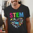 STEM Science Technology Engineering Math Teacher Men's V-Neck T-Shirt, Science Teacher Shirts, funny gift STEM Science Technology Engineering Math Teacher Men's V-Neck T-Shirt, Science Teacher Shirts, funny gift