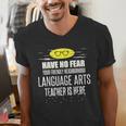 Super Language Arts Teacher Have No Fear T-Shirt Men's V-Neck T-Shirt, Super Teacher Shirts, funny gift Super Language Arts Teacher Have No Fear T-Shirt Men's V-Neck T-Shirt, Super Teacher Shirts, funny gift