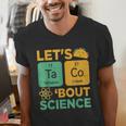 Lets Tacos Bout Science Teacher Chemistry Physics Men's V-Neck T-Shirt, Science Teacher Shirts, funny gift Lets Tacos Bout Science Teacher Chemistry Physics Men's V-Neck T-Shirt, Science Teacher Shirts, funny gift