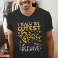 I Teach The Cutest Bees In The Beehive Teacher Men's V-Neck T-Shirt, funny gift I Teach The Cutest Bees In The Beehive Teacher Men's V-Neck T-Shirt, funny gift