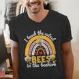 I Teach The Cutest Bees In The Beehive Teachers Day Men's V-Neck T-Shirt, funny gift I Teach The Cutest Bees In The Beehive Teachers Day Men's V-Neck T-Shirt, funny gift