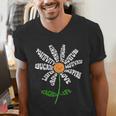 Teach Love Inspire Teachers Inspirational Flower Teachers Men's V-Neck T-Shirt, funny gift Teach Love Inspire Teachers Inspirational Flower Teachers Men's V-Neck T-Shirt, funny gift