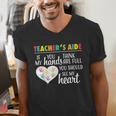 Teacher Aide Appreciation Cute Heart Tee For Women Men's V-Neck T-Shirt, funny gift Teacher Aide Appreciation Cute Heart Tee For Women Men's V-Neck T-Shirt, funny gift