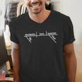 Teacher Appreciation Diagrammed Sentence Tshirt Men's V-Neck T-Shirt, funny gift