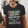 Teacher Besties Matching Teacher Besties Men's V-Neck T-Shirt, funny gift Teacher Besties Matching Teacher Besties Men's V-Neck T-Shirt, funny gift