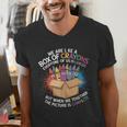 Teacher We Are Like a Box Of Crayons Men's V-Neck T-Shirt, funny gift Teacher We Are Like a Box Of Crayons Men's V-Neck T-Shirt, funny gift