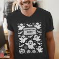 Teacher Halloween Composition Notebook Costume Halloween Men's V-Neck T-Shirt, funny gift Teacher Halloween Composition Notebook Costume Halloween Men's V-Neck T-Shirt, funny gift