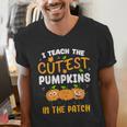 Teacher Halloween Pre-K Teacher Kindergarten Cutest Pumpkins Men Women Kids Men's V-Neck T-Shirt, funny gift Teacher Halloween Pre-K Teacher Kindergarten Cutest Pumpkins Men Women Kids Men's V-Neck T-Shirt, funny gift
