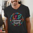 Teacher IEP IEP Encourage Progress Special Education Men's V-Neck T-Shirt, funny gift Teacher IEP IEP Encourage Progress Special Education Men's V-Neck T-Shirt, funny gift