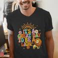 Teacher Life Back To School It's A Great A Day To Be A Lion Men's V-Neck T-Shirt, funny gift Teacher Life Back To School It's A Great A Day To Be A Lion Men's V-Neck T-Shirt, funny gift