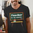 Teacher In The Making Future Teacher Kids Back To School Men's V-Neck T-Shirt, Future Teacher Shirts, funny gift Teacher In The Making Future Teacher Kids Back To School Men's V-Neck T-Shirt, Future Teacher Shirts, funny gift