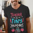 Teacher Preschool Pre K Kindergarten Men's V-Neck T-Shirt, funny gift Teacher Preschool Pre K Kindergarten Men's V-Neck T-Shirt, funny gift