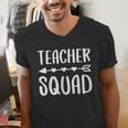 Teacher Squad Shirt Men Women Teacher Team Men's V-Neck T-Shirt, funny gift