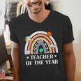 Teacher Of The Year Best Teacher Ever Men Women Men's V-Neck T-Shirt, funny gift Teacher Of The Year Best Teacher Ever Men Women Men's V-Neck T-Shirt, funny gift
