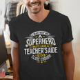 Teachers Aide Idea Professional Superhero Teachers Aides Men Women Men's V-Neck T-Shirt, funny gift Teachers Aide Idea Professional Superhero Teachers Aides Men Women Men's V-Neck T-Shirt, funny gift