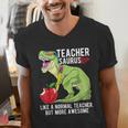 Teachersaurus Rex Dinosaur Like A Normal Teacher Saurus Men's V-Neck T-Shirt, funny gift Teachersaurus Rex Dinosaur Like A Normal Teacher Saurus Men's V-Neck T-Shirt, funny gift