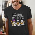 Teaching My Boos Ghost Teacher Halloween Spooky Educator Men's V-Neck T-Shirt, funny gift Teaching My Boos Ghost Teacher Halloween Spooky Educator Men's V-Neck T-Shirt, funny gift