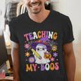 Teaching My Boos Teacher Ghost Teach Halloween Teacher Men's V-Neck T-Shirt, funny gift Teaching My Boos Teacher Ghost Teach Halloween Teacher Men's V-Neck T-Shirt, funny gift