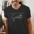 Teaching Future Saints Catholic Teacher Men's V-Neck T-Shirt, Future Teacher Shirts, funny gift Teaching Future Saints Catholic Teacher Men's V-Neck T-Shirt, Future Teacher Shirts, funny gift