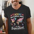 Teaching Multilingual Minds Learners English ESL Teacher Men's V-Neck T-Shirt, Esl Teacher Shirts, English Teacher Shirts, funny gift Teaching Multilingual Minds Learners English ESL Teacher Men's V-Neck T-Shirt, Esl Teacher Shirts, English Teacher Shirts, funny gift