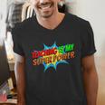 Teaching Is My Superpower Comic Back To School Teacher Men's V-Neck T-Shirt, funny gift Teaching Is My Superpower Comic Back To School Teacher Men's V-Neck T-Shirt, funny gift