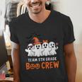 Team 5th Grade Boo Crew Halloween Teacher Student Costume Men's V-Neck T-Shirt, funny gift Team 5th Grade Boo Crew Halloween Teacher Student Costume Men's V-Neck T-Shirt, funny gift