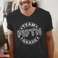 Team Fifth Grade Teacher Student Squad Team 5th Grade School Men's V-Neck T-Shirt, funny gift Team Fifth Grade Teacher Student Squad Team 5th Grade School Men's V-Neck T-Shirt, funny gift