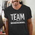 Team Homeschool Homeschooler Homeschooling Teacher Mom Kids Men's V-Neck T-Shirt, funny gift Team Homeschool Homeschooler Homeschooling Teacher Mom Kids Men's V-Neck T-Shirt, funny gift