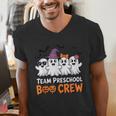 Team Preschool Boo Crew Halloween Teacher Student Costume Men's V-Neck T-Shirt, funny gift Team Preschool Boo Crew Halloween Teacher Student Costume Men's V-Neck T-Shirt, funny gift