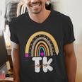 Team TK Transitional Kindergaten TK Crew Squad Teacher Kids Men's V-Neck T-Shirt, funny gift Team TK Transitional Kindergaten TK Crew Squad Teacher Kids Men's V-Neck T-Shirt, funny gift