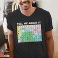 Tell Me About It Speech Language Pathology AAC Sped Teacher Men's V-Neck T-Shirt, funny gift