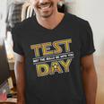 Test Day Testing May The Skills Be With You School Teacher Men's V-Neck T-Shirt, funny gift Test Day Testing May The Skills Be With You School Teacher Men's V-Neck T-Shirt, funny gift