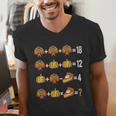 Thanksgiving Order Of Operations Thanksgiving Math Teacher Men's V-Neck T-Shirt, funny gift