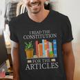 History Teacher I Read The Constitution For The Articles For Men Women Men's V-Neck T-Shirt, History Teacher Shirts, funny gift History Teacher I Read The Constitution For The Articles For Men Women Men's V-Neck T-Shirt, History Teacher Shirts, funny gift