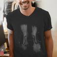 Violin Player Instrument Music Teacher Musical Violinist Men's V-Neck T-Shirt, funny gift