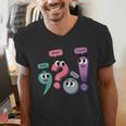 Wait What Stop It I Agree Grammar English Teacher Men's V-Neck T-Shirt, English Teacher Shirts, funny gift
