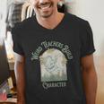 Weird Teachers Build Character- Teacher's Day Men's V-Neck T-Shirt, funny gift Weird Teachers Build Character- Teacher's Day Men's V-Neck T-Shirt, funny gift