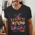 Which Witch Is Which Halloween English Teacher Men's V-Neck T-Shirt, English Teacher Shirts, funny gift Which Witch Is Which Halloween English Teacher Men's V-Neck T-Shirt, English Teacher Shirts, funny gift