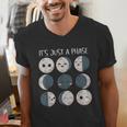 Women Science Teacher Moon Phases Scientist Back To School Men's V-Neck T-Shirt, Science Teacher Shirts, funny gift Women Science Teacher Moon Phases Scientist Back To School Men's V-Neck T-Shirt, Science Teacher Shirts, funny gift